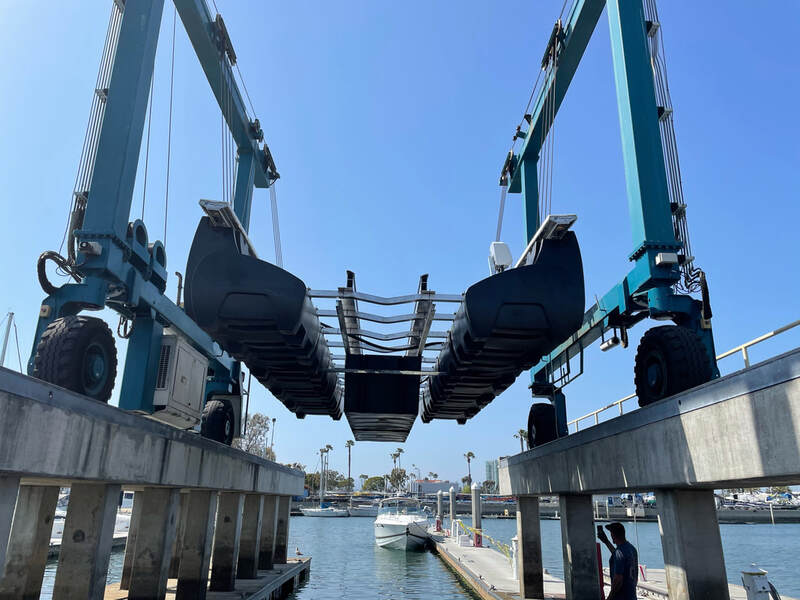 Free Floating Boat Lift, San Diego